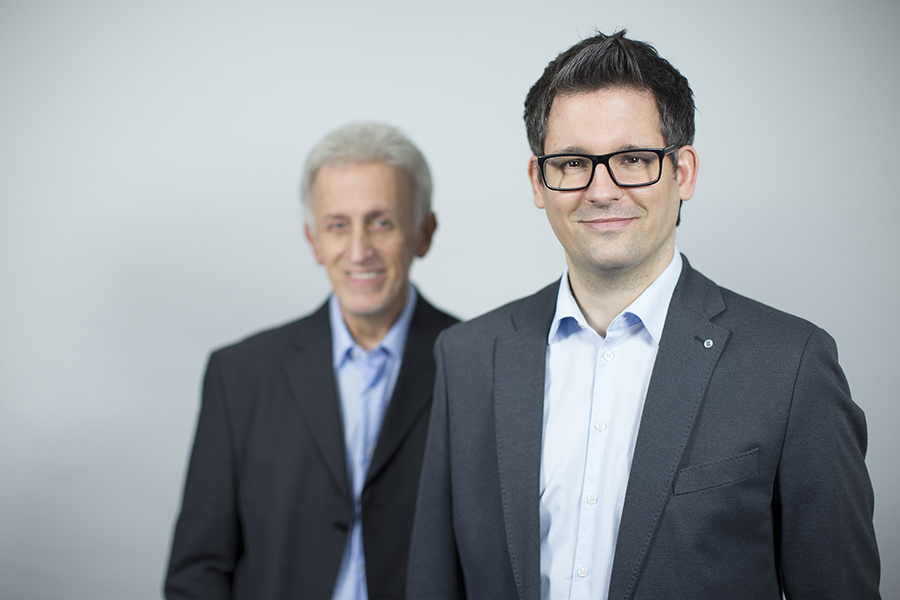 Tobias Stamm und Hartmut Becker