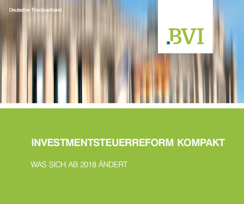 Investmentsteuerreform 